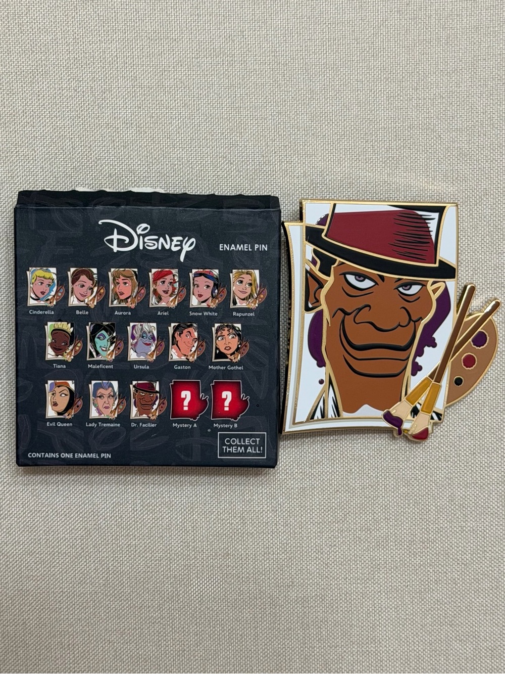 Disney PALM Paint & Paper Pin Dr. Facilier Princess and the Frog LE 1000